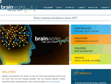Tablet Screenshot of brainworksneurotherapy.com